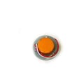 Race Sport 2In Round Amber (W/ 3 Hole Mount) (Each) RS-2-3HA